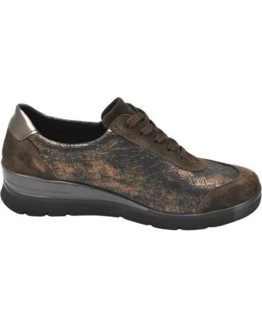FREIZEITSCHUHE AUS LEDER FÜR DAMEN I030480-G1GD BEIGE