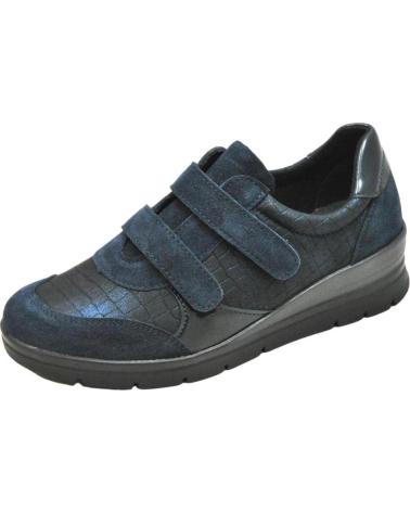 Sapatilhas de Mulher LUMEL – SNEAKER DEPORTIVO URBANO APERTURA VELCRO PLANTILL BLUE 1032-BLUE RINO-SPEC