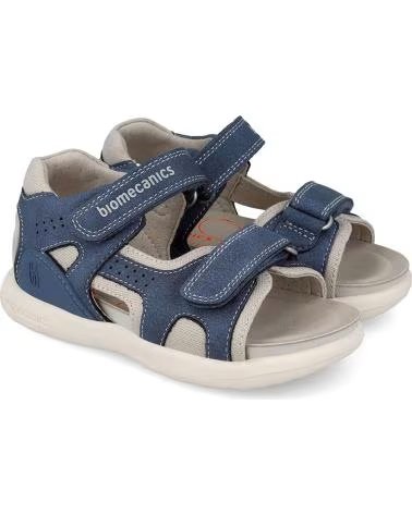 BIOMECANICS SANDALIAS NINO MODELO 262235B COLOR AZUL PETROL