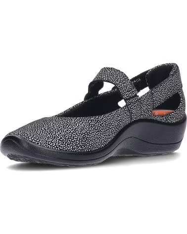 ARCOPEDICO BAILARINAS PARA MUJER 4962 MINAMI TALLAS GRANDES BLACK