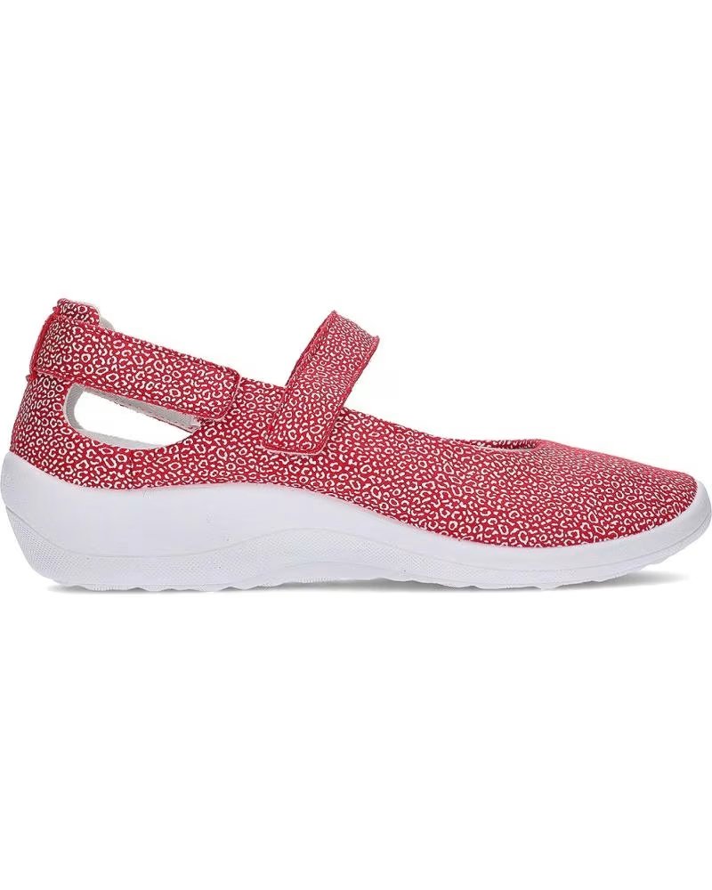 ARCOPEDICO BAILARINAS PARA MUJER 4962 MINAMI TALLAS GRANDES RED