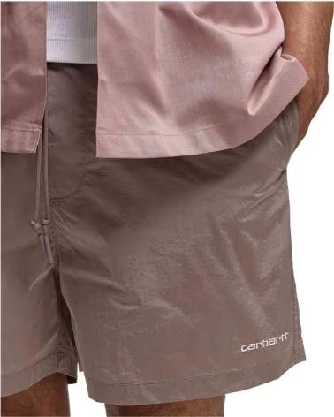 CARHARTT WIP PANTALON CORTO I032973-1RZ EN PARA HOMBRE ROSA