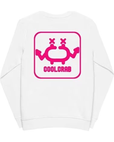 JIMMY LION SUDADERA COOLCRAB-ROSA EN PARA HOMBRE BLANCO