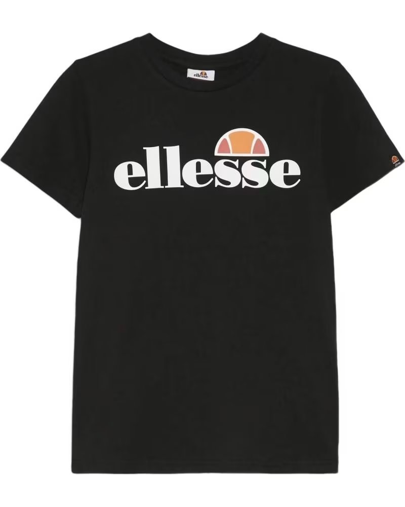 ELLESSE T-SHIRT ELLESSE COM LOGÓTIPO ESTAMPADO NEGRO