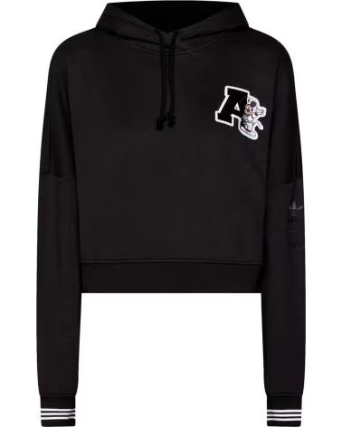 ADIDAS SUDADERA CON CAPUCHA EN PARA MUJER NEGRO