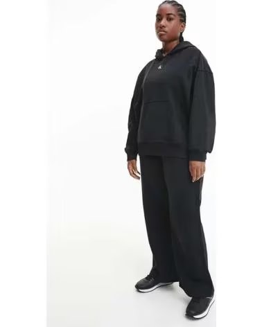 CALVIN KLEIN SUDADERA CON CAPUCHA EN PARA MUJER NEGRO