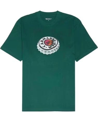 CARHARTT WIP CAMISETA DE MANGA CORTA I033179 1XH EN PARA HOMBRE VERDE