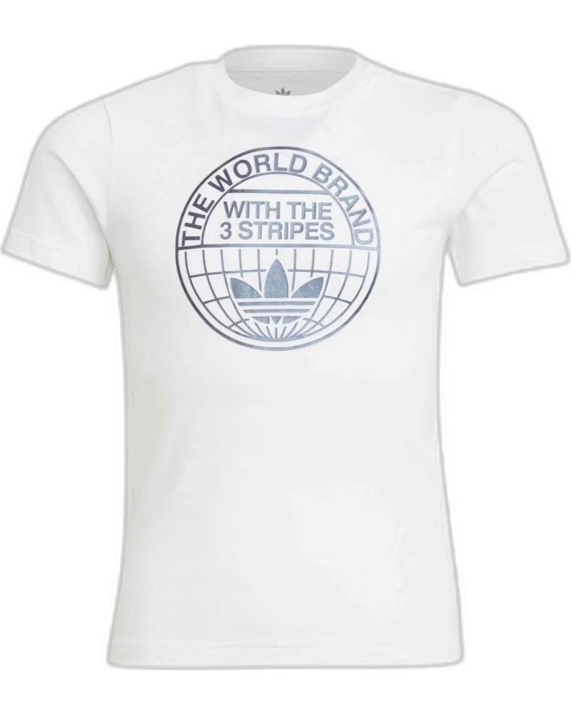 ADIDAS CAMISETA DE MANGA CORTA GN4121 EN PARA NINOS UNISEX BLANCO