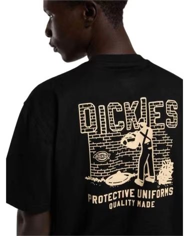 DICKIES CAMISETA DE MANGA CORTA BRICKLANE EN PARA HOMBRE NEGRO