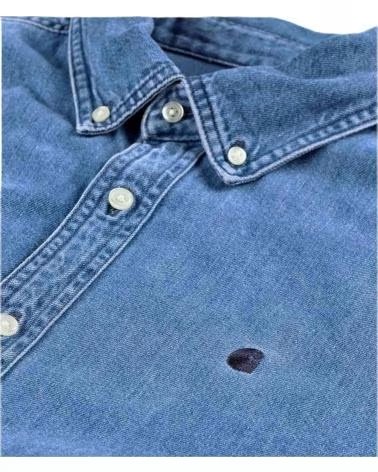 CARHARTT WIP KURZARM-JEANSHEMD AZUL
