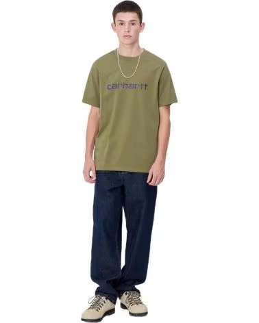 CARHARTT WIP CAMISETA DE MANGA CORTA IO31047-CAPULET EN PARA HOMBRE VERDE
