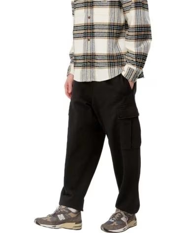 CARHARTT WIP PANTALON LARGO I032335-BLK EN PARA HOMBRE NEGRO