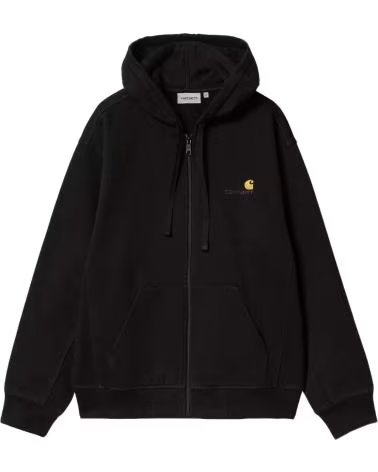 CARHARTT WIP SUDADERA CON CAPUCHA I033063-BLK EN PARA HOMBRE NEGRO