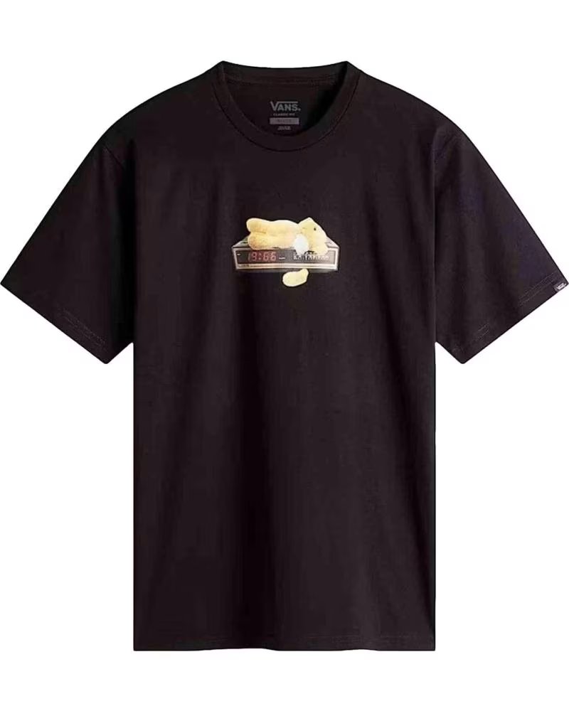 VANS OFF THE WALL CAMISETA DE MANGA CORTA VANS VN000M5FBLK-BLK EN PARA H NEGRO