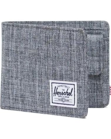 HERSCHEL CARTERA 30095-00919-OS EN PARA HOMBRE RAVEN CROSSHATCH