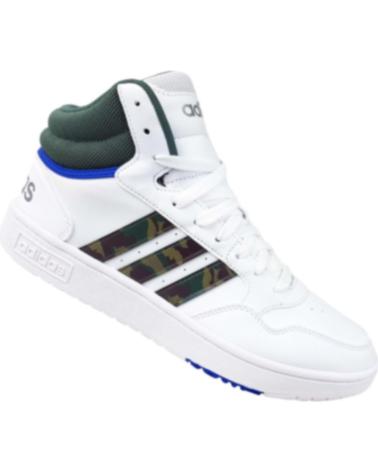 Sportschuhe für Herren ADIDAS GY4767 HOOPS 3 0 MID BLANCO