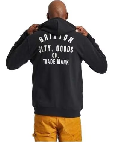 BRIXTON SUDADERAS EN COLOR PARA HOMBRE NEGRO