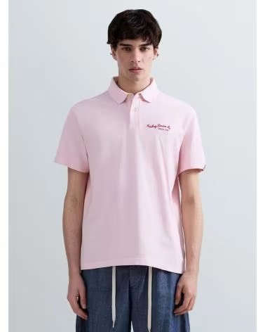 REPLAY REPLAY M3432 POLO-SHIRT ROSA