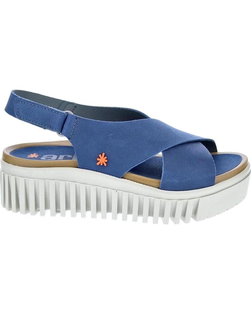 ART COMPANY SANDALIAS ART COMPANY BRIGHTON CON PLATAFORMA AZUL