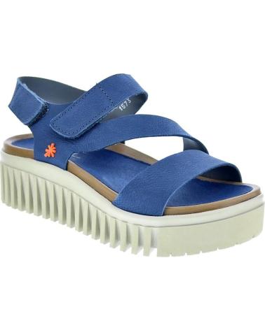 ART COMPANY SANDALIAS BRIGHTON CON SUELA DENTADA AZUL