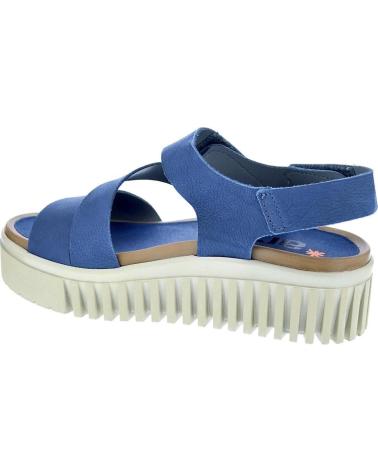 ART COMPANY SANDALIAS BRIGHTON CON SUELA DENTADA AZUL