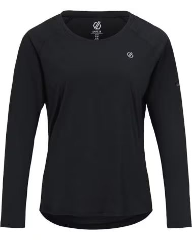 REGATTA CAMISETA NIMBLE SLEVE MANGA LARGA DWT803-800 NEGRO
