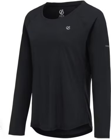 REGATTA CAMISETA NIMBLE SLEVE MANGA LARGA DWT803-800 NEGRO