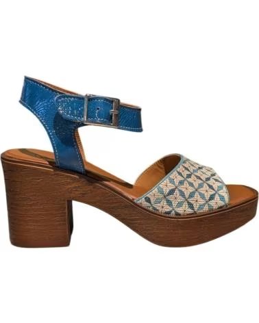 NEMONIC HEELED SANDAL ARUBA 2371 MORADO