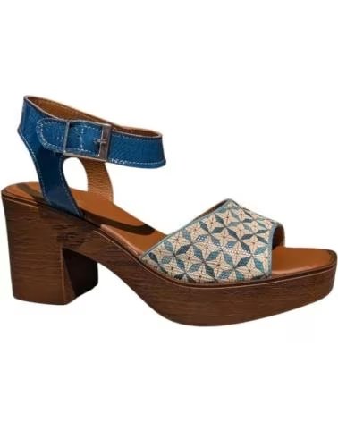 NEMONIC HEELED SANDAL ARUBA 2371 MORADO