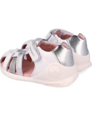 BIOMECANICS SANDALIAS NINA MODELO 262150B COLOR BLANCO BLCPLT