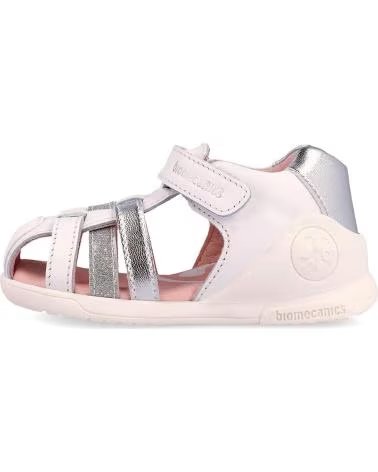 BIOMECANICS SANDALIAS NINA MODELO 262150B COLOR BLANCO BLCPLT