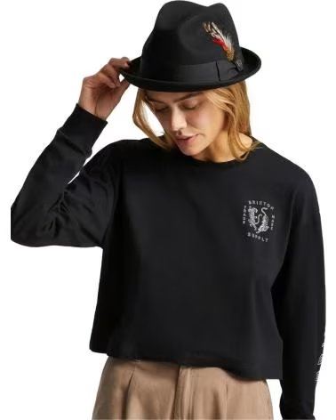 CAPPELLO FEDORA BRIXTON GAIN A TESA CORTA