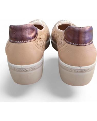 LAURA AZAÑA ZAPATOS DE SPORT MUJER LAURA AZANA 26848 BEIG BEIGE
