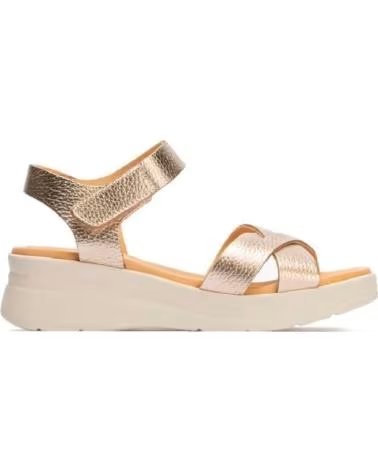 PITILLOS SANDALIAS PLANAS DE MUJER 11292 ORO ORO-PLATINO