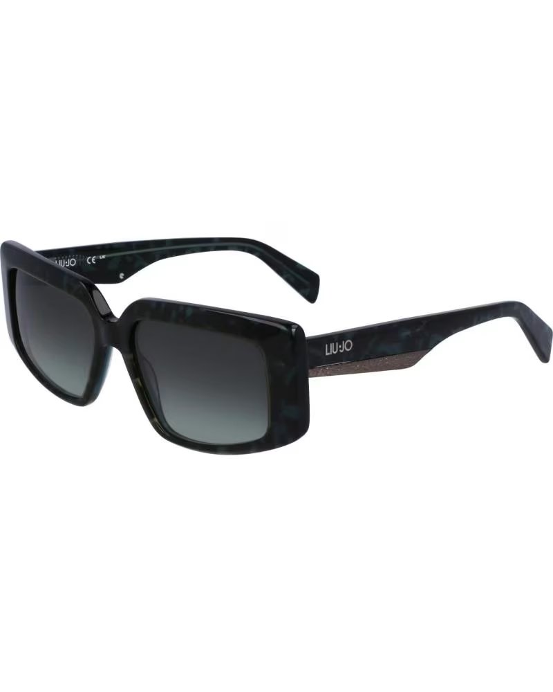 LIU JO GAFAS DE SOL LJ791S-428 RECTANGULARES ACETATO VERDE HAVANA