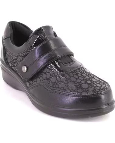 AMARPIES AMARPIES 27073 CHAUSSURE CONFORT FERMETURE VELCRO NEGRO