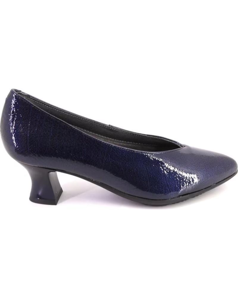 PITILLOS DÉCOLLETÉ CON TACCO COMODO 10855 AZUL MARINO
