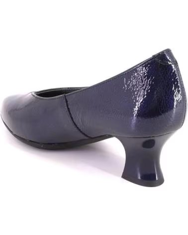PITILLOS DÉCOLLETÉ CON TACCO COMODO 10855 AZUL MARINO