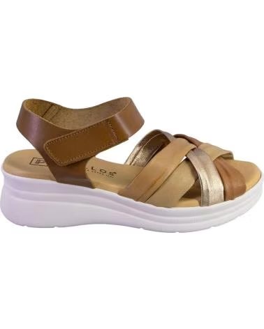 PITILLOS PITILLOS 11290 SANDALEN AUS LEDER BEIGE