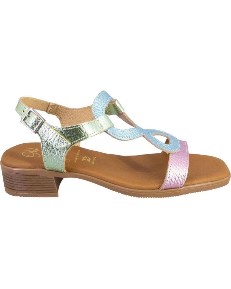OH MY SANDALS OH MY SANDALS 5893-2529 LEDERSANDALEN MULTICOLOR