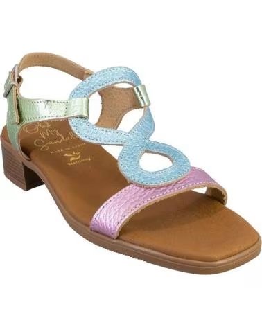 OH MY SANDALS OH MY SANDALS 5893-2529 LEDERSANDALEN MULTICOLOR