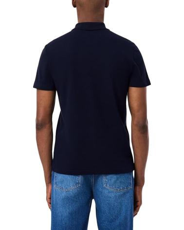 LACOSTE POLO DE MANGA CORTA CON FRANJAS EN CONTRASTE DH2706 AZUL MARINO