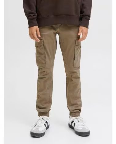 JACK AND JONES PANTALON CARGO 12151646 MARRON CLARO