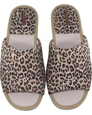DEVALVERDE PANTUFLA 1580 LEOPARDO
