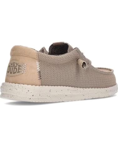 HEY DUDE Zapatillas lona hombre DUDE HD40403 TAN