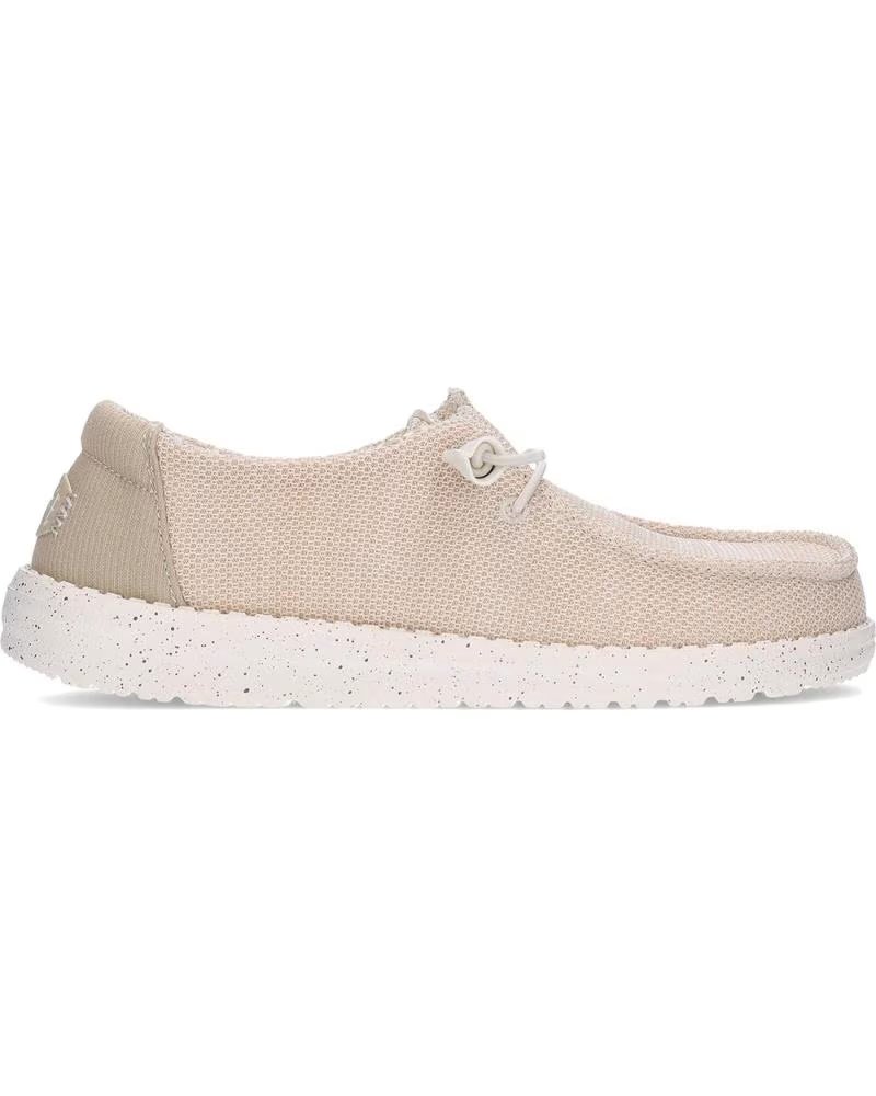 HEY DUDE ZAPATOS PARA MUJER 41878 WENDY STRETCH SOX CREAM