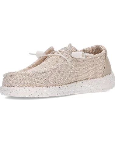 HEY DUDE ZAPATOS PARA MUJER 41878 WENDY STRETCH SOX CREAM