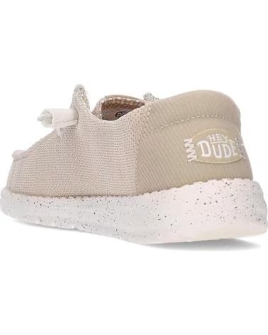 HEY DUDE ZAPATOS PARA MUJER 41878 WENDY STRETCH SOX CREAM