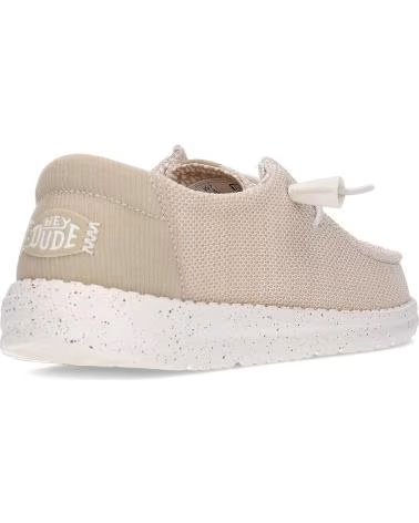 HEY DUDE ZAPATOS PARA MUJER 41878 WENDY STRETCH SOX CREAM