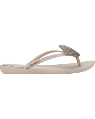 IPANEMA CHANCLAS IPANEMA CON CORAZÓN GLITER IP83907BU131 BEIG